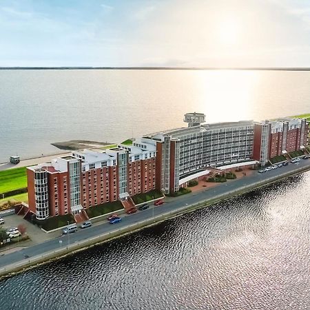 Strand-Apartment, Strandkorb, Meeresrauschen, Parkplatz Вильгельмсхафен Экстерьер фото