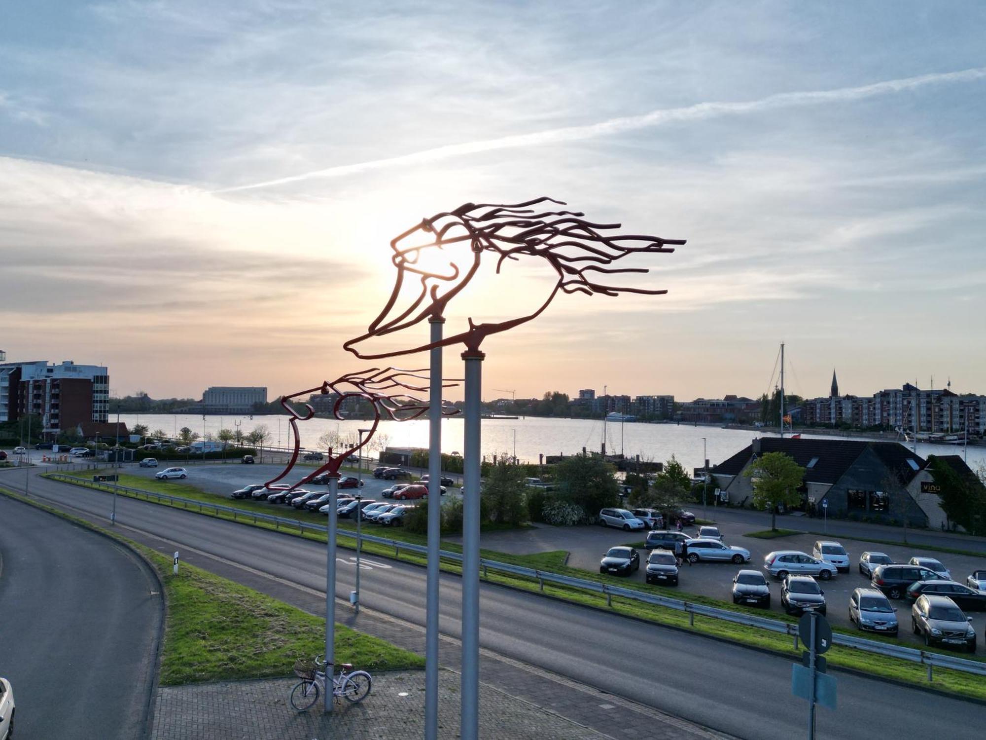 Strand-Apartment, Strandkorb, Meeresrauschen, Parkplatz Вильгельмсхафен Экстерьер фото